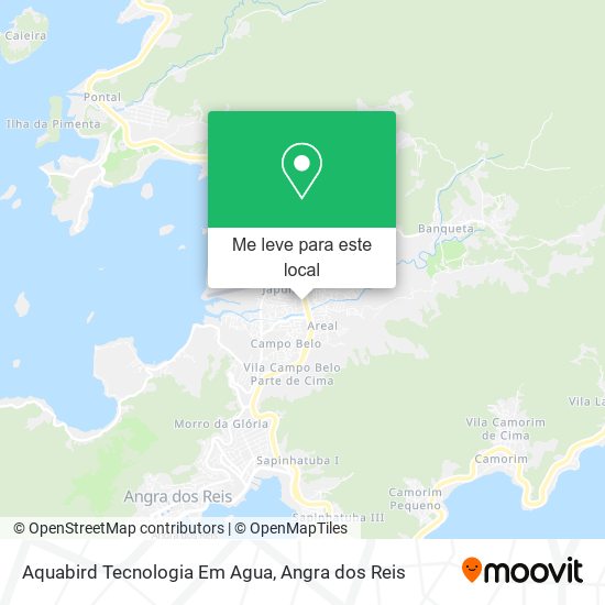 Aquabird Tecnologia Em Agua mapa