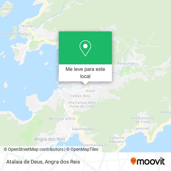 Atalaia de Deus mapa