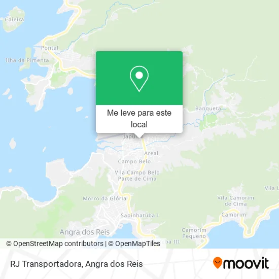 RJ Transportadora mapa