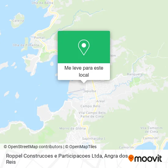 Roppel Construcoes e Participacoes Ltda mapa