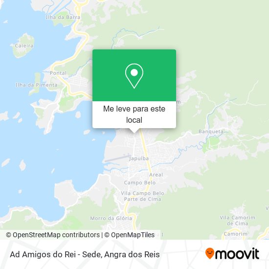 Ad Amigos do Rei - Sede mapa