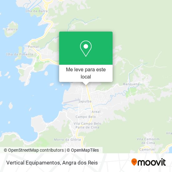 Vertical Equipamentos mapa