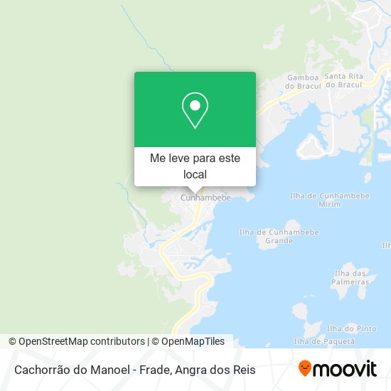 Cachorrão do Manoel - Frade mapa