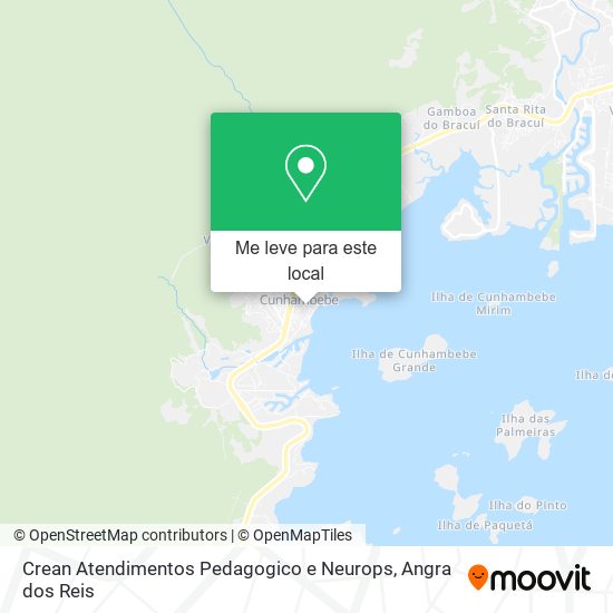 Crean Atendimentos Pedagogico e Neurops mapa