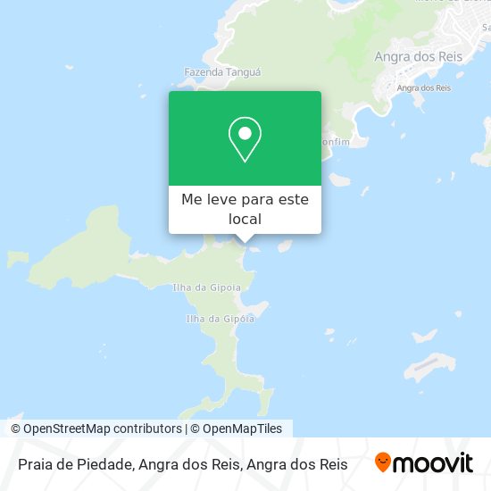 Praia de Piedade, Angra dos Reis mapa