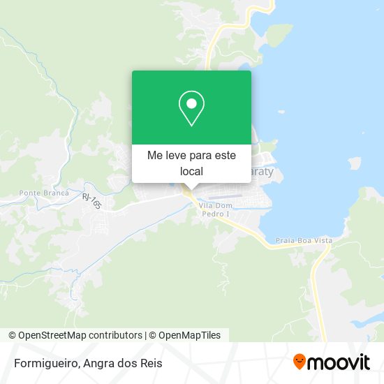 Formigueiro mapa