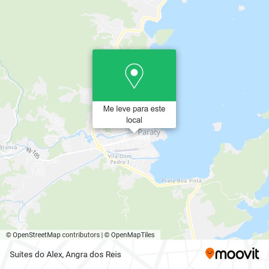 Suítes do Alex mapa