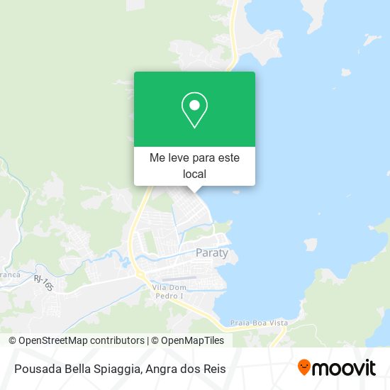 Pousada Bella Spiaggia mapa