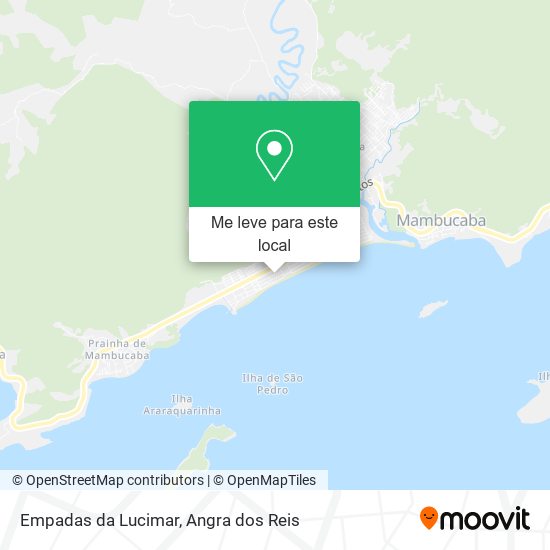 Empadas da Lucimar mapa