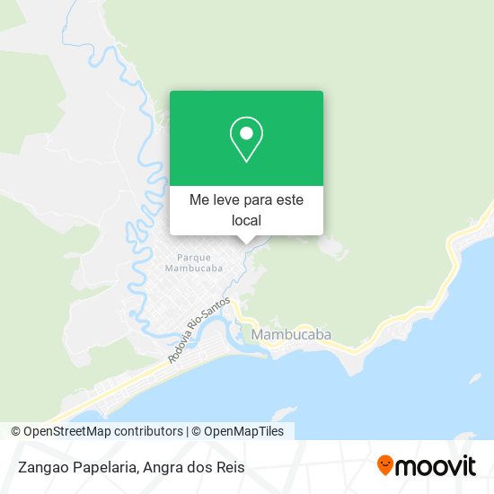 Zangao Papelaria mapa