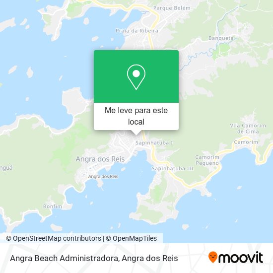 Angra Beach Administradora mapa