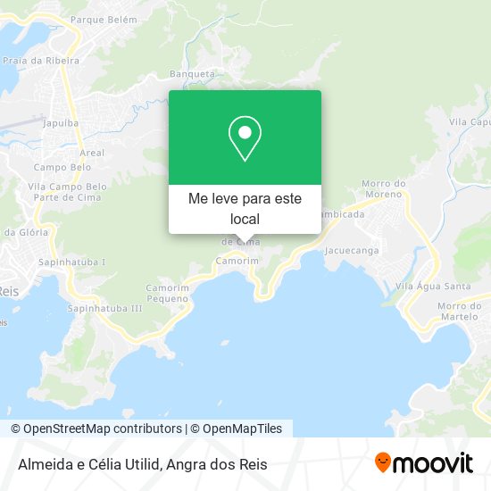 Almeida e Célia Utilid mapa