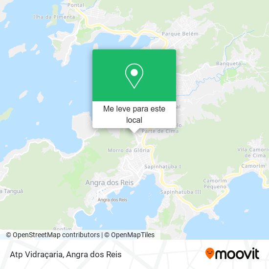 Atp Vidraçaria mapa