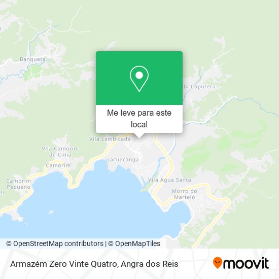 Armazém Zero Vinte Quatro mapa