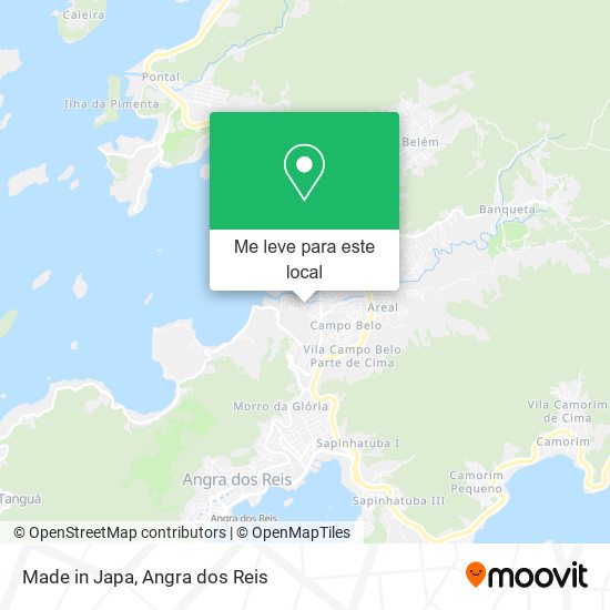 Made in Japa mapa