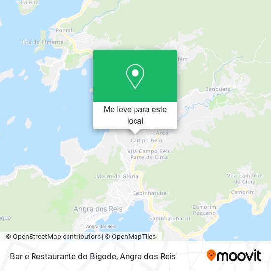 Bar e Restaurante do Bigode mapa