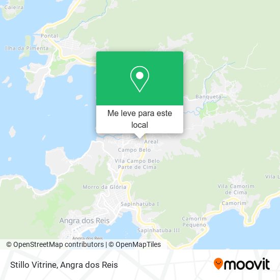 Stillo Vitrine mapa