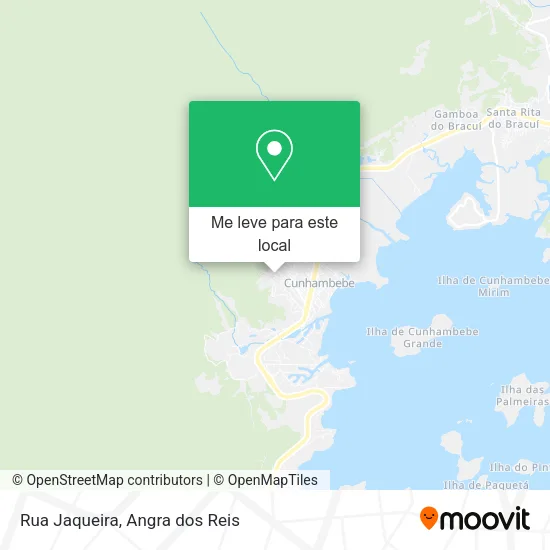 Rua Jaqueira mapa
