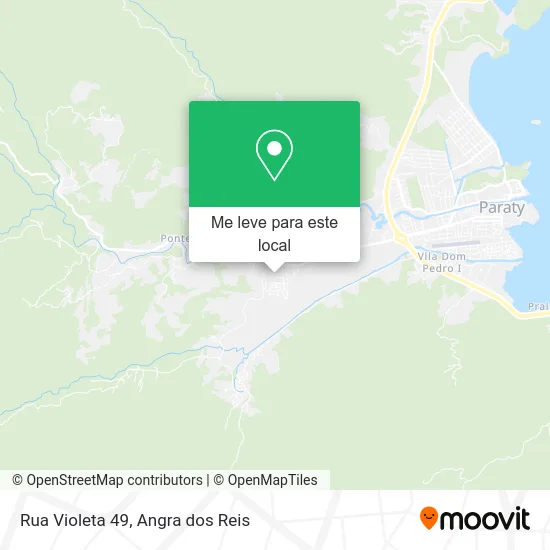 Rua Violeta 49 mapa