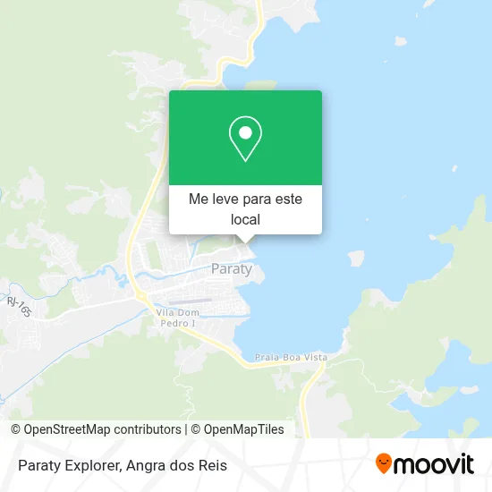 Paraty Explorer mapa