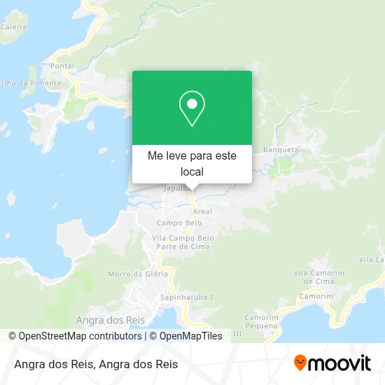 Angra dos Reis mapa