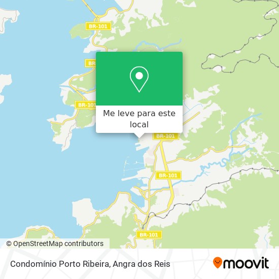 Condomínio Porto Ribeira mapa