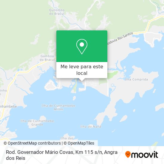 Rod. Governador Mário Covas, Km 115 s / n mapa