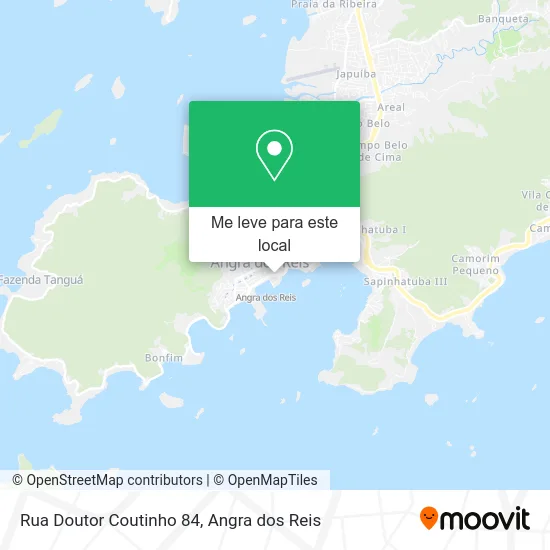 Rua Doutor Coutinho 84 mapa