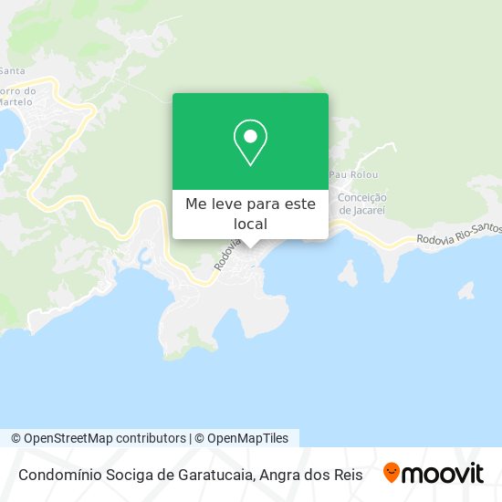 Condomínio Sociga de Garatucaia mapa