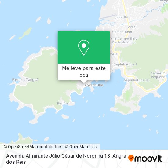 Avenida Almirante Júlio César de Noronha 13 mapa
