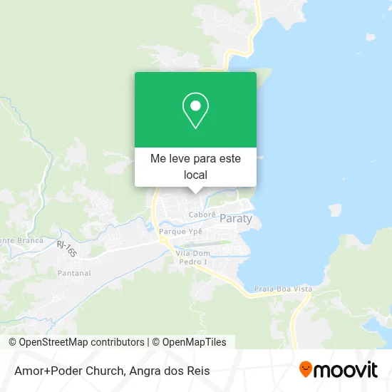 Amor+Poder Church mapa