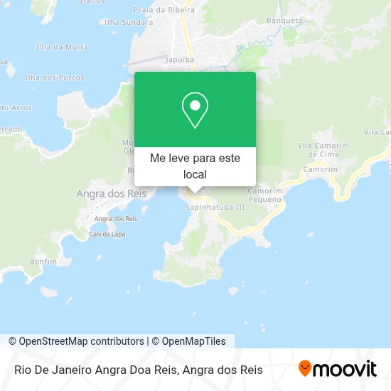 Rio De Janeiro Angra Doa Reis mapa