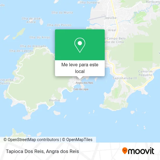 Tapioca Dos Reis mapa