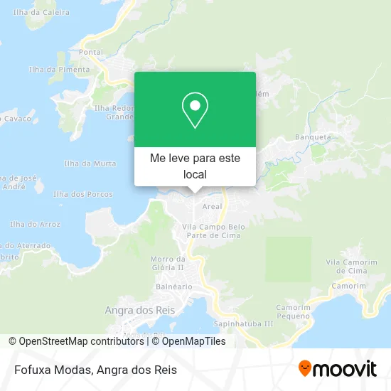 Fofuxa Modas mapa