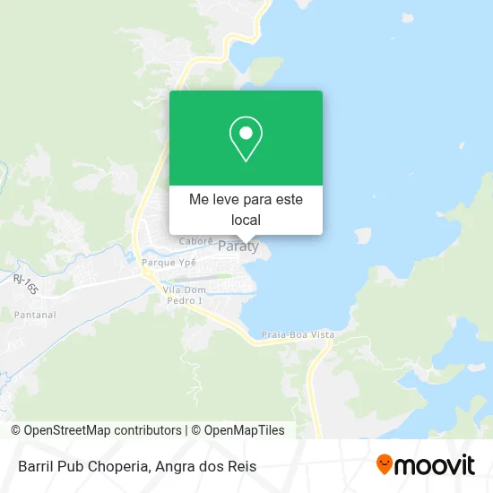 Barril Pub Choperia mapa