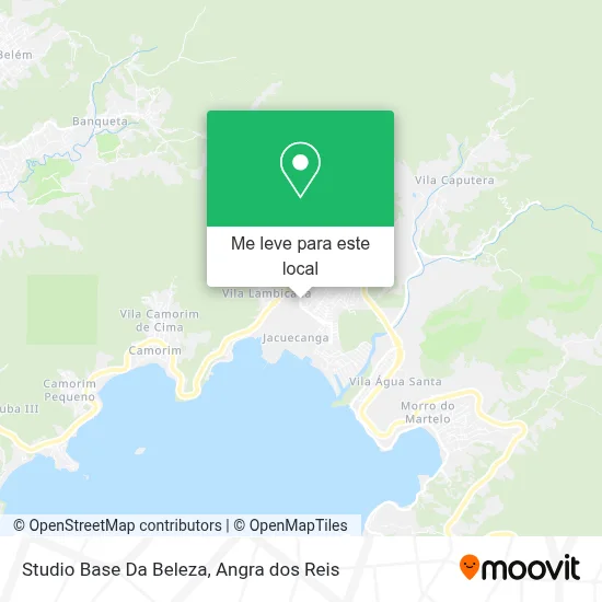Studio Base Da Beleza mapa