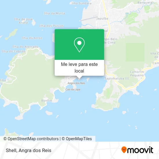 Shell mapa