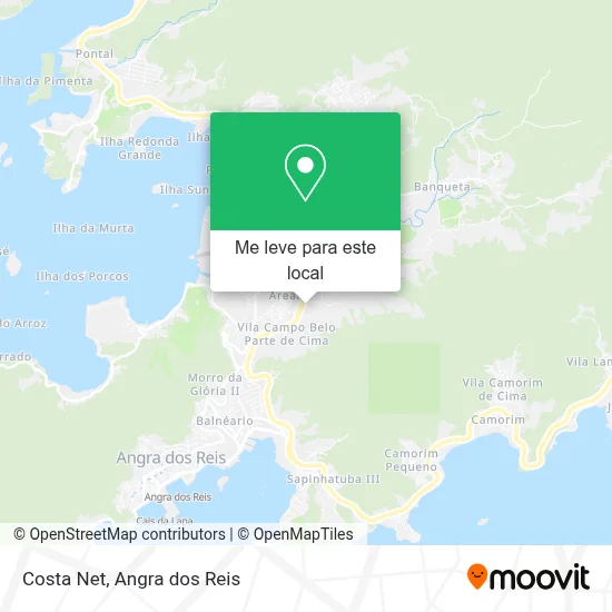 Costa Net mapa