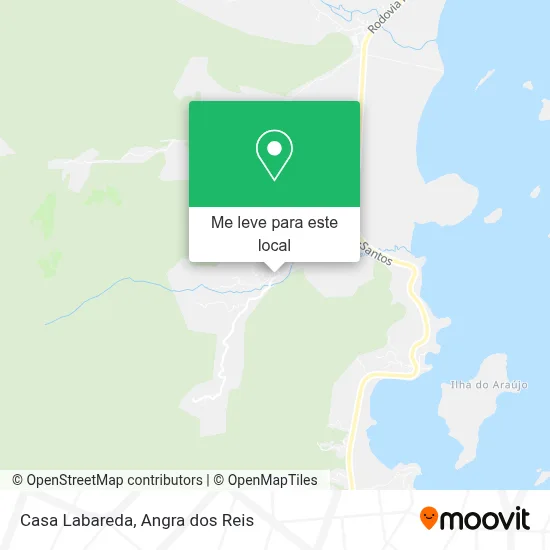 Casa Labareda mapa