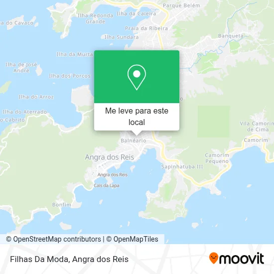 Filhas Da Moda mapa
