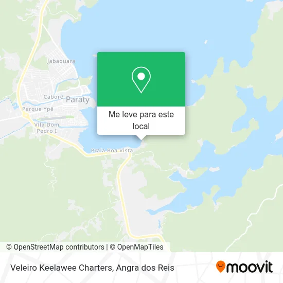 Veleiro Keelawee Charters mapa