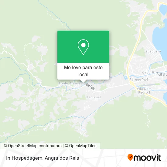 In Hospedagem mapa