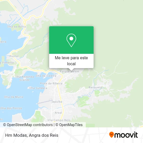 Hm Modas mapa