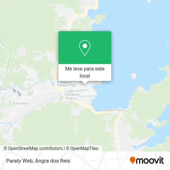 Paraty Web mapa