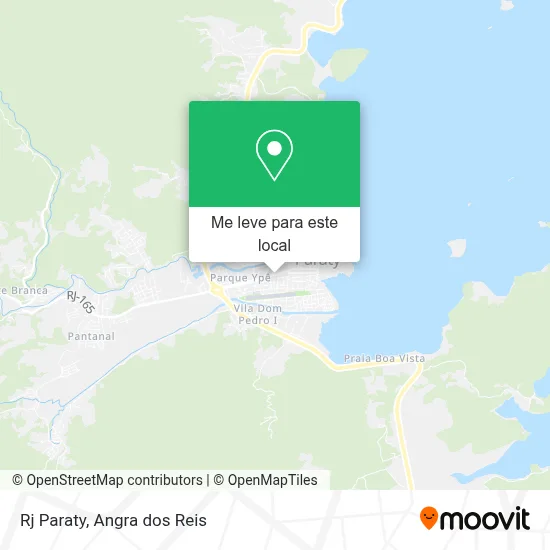 Rj Paraty mapa