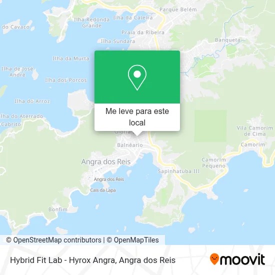 Hybrid Fit Lab - Hyrox Angra mapa