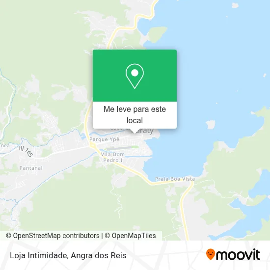 Loja Intimidade mapa