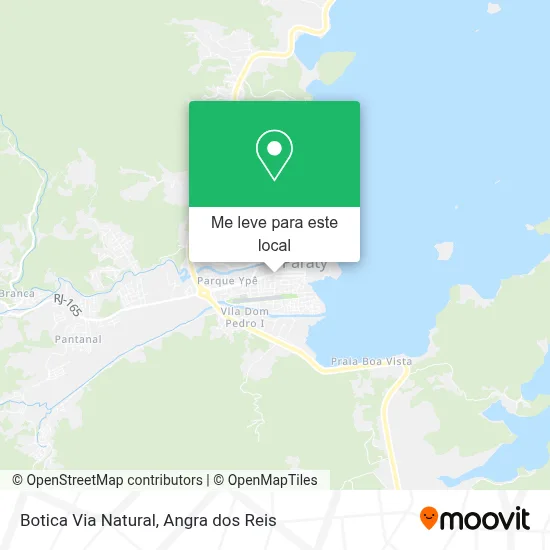 Botica Via Natural mapa