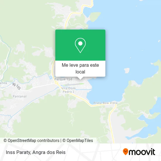 Inss Paraty mapa