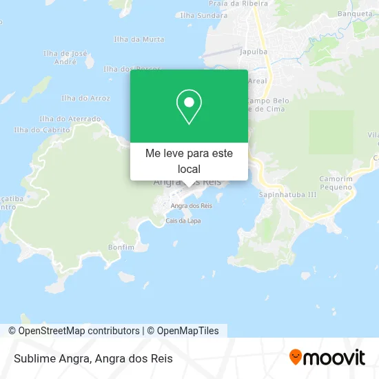 Sublime Angra mapa